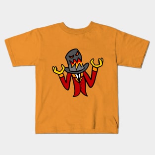 Evil Hat Guy Kids T-Shirt